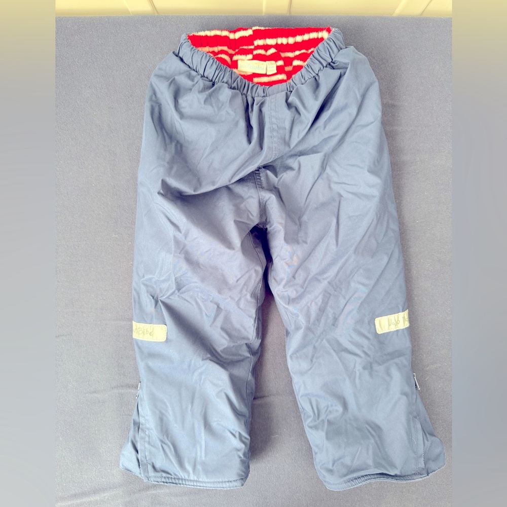 Jojo Maman Bebe Fleece-lined Waterproof snow pants / trousers in size 2-3